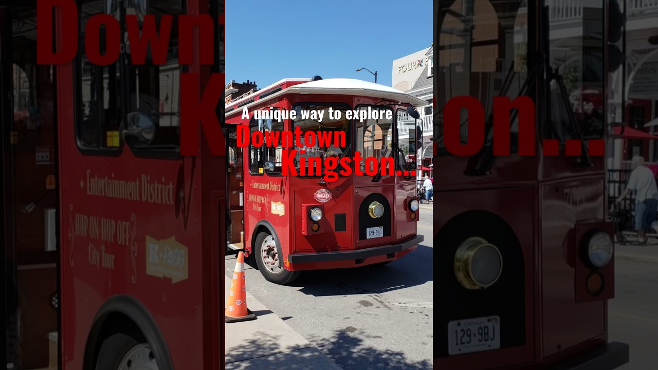 A unique way to explore downtown Kingston&hellip; take a trolley tour!