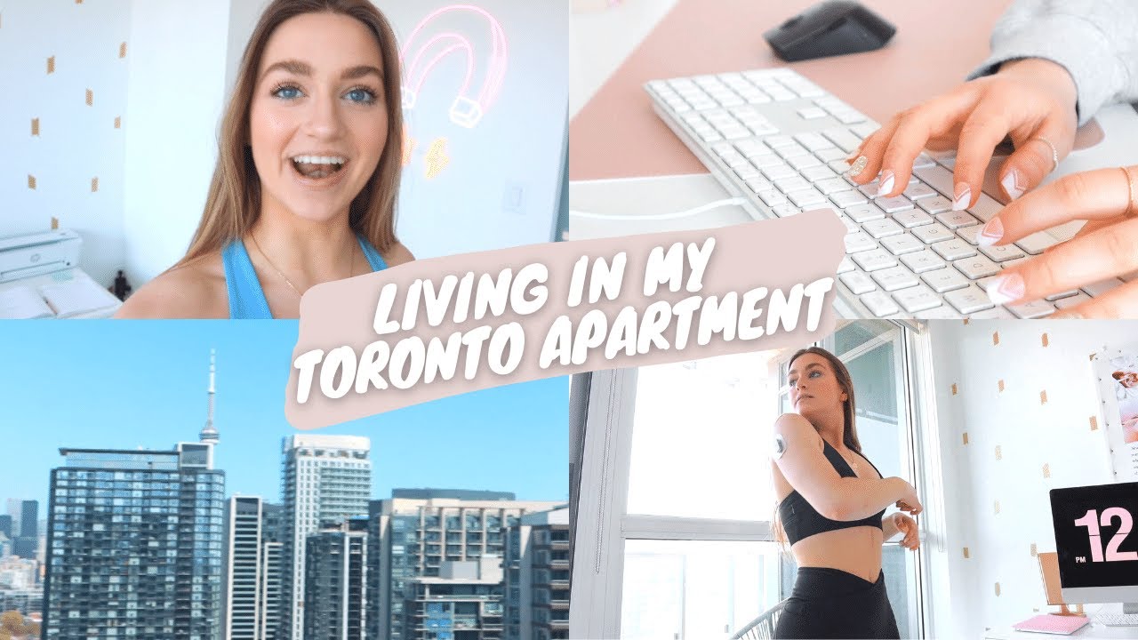 a day with me in my toronto apartment!