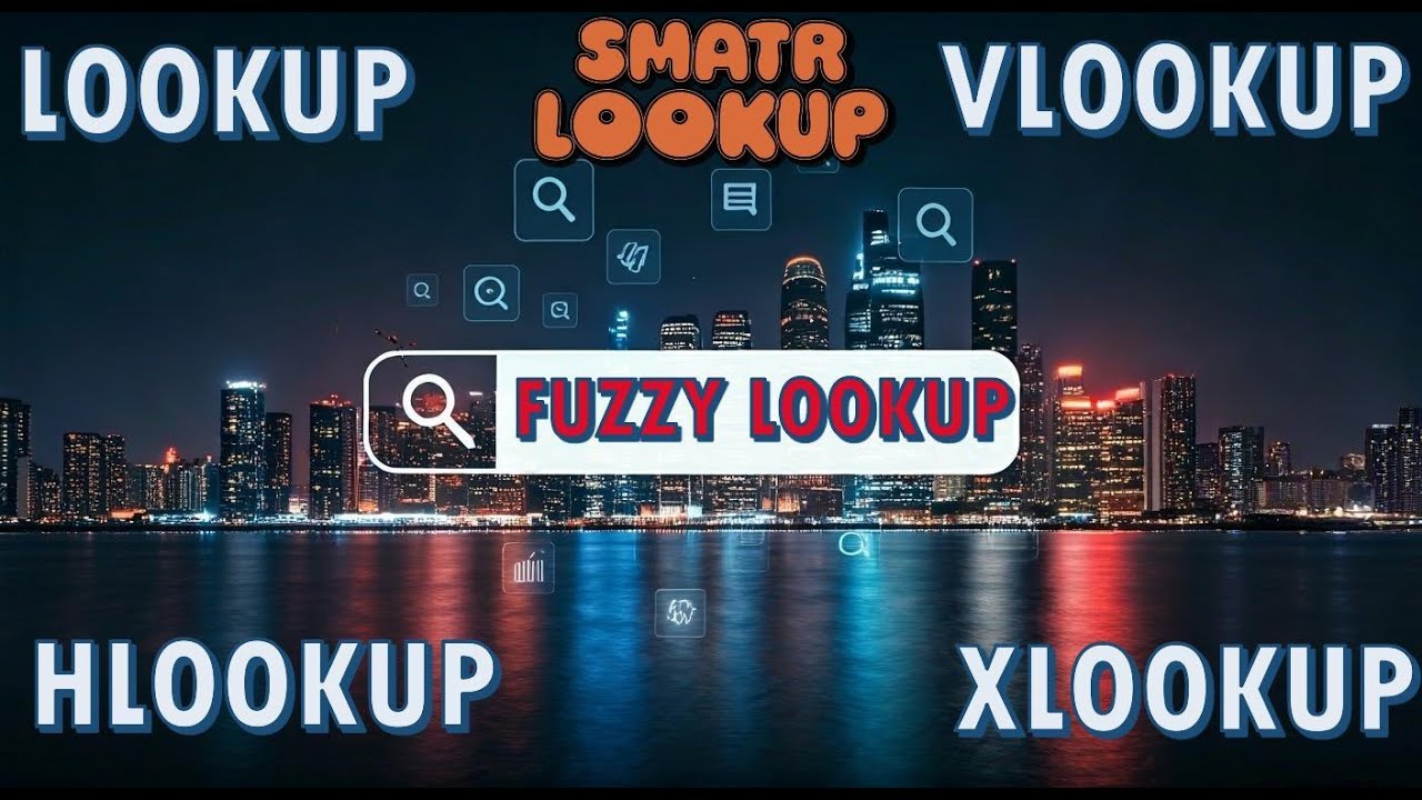 The Ultimate Excel Lookup Guide: VLOOKUP, XLOOKUP, Fuzzy Lookup & More #LOOKUP #VLOOKUP #XLOOKUP