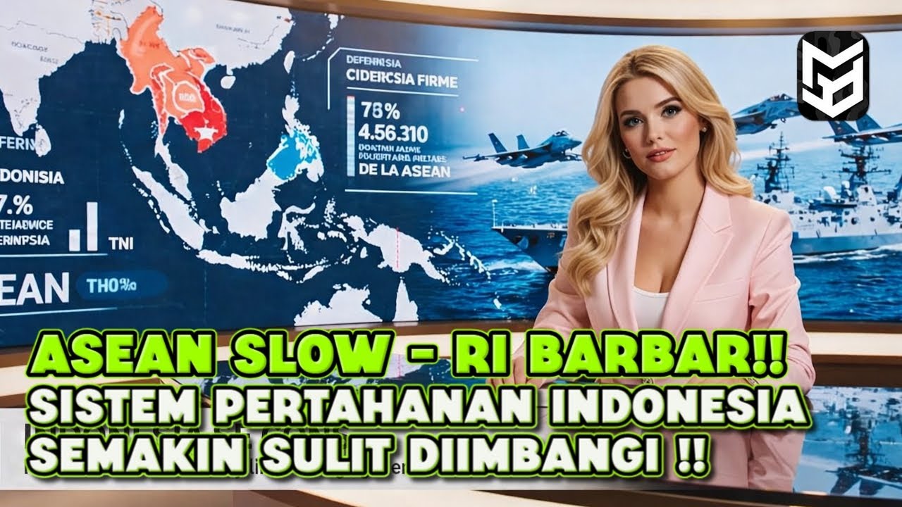 ASEAN KETAR-KETIR! SISTEM PERTAHANAN INDONESIA MAKIN SULIT DIIMBANGI