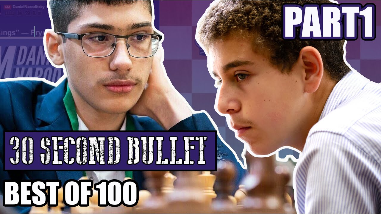 Alireza Firouzja Vs GM Naroditsky | Hyper Bullet Pt. 1