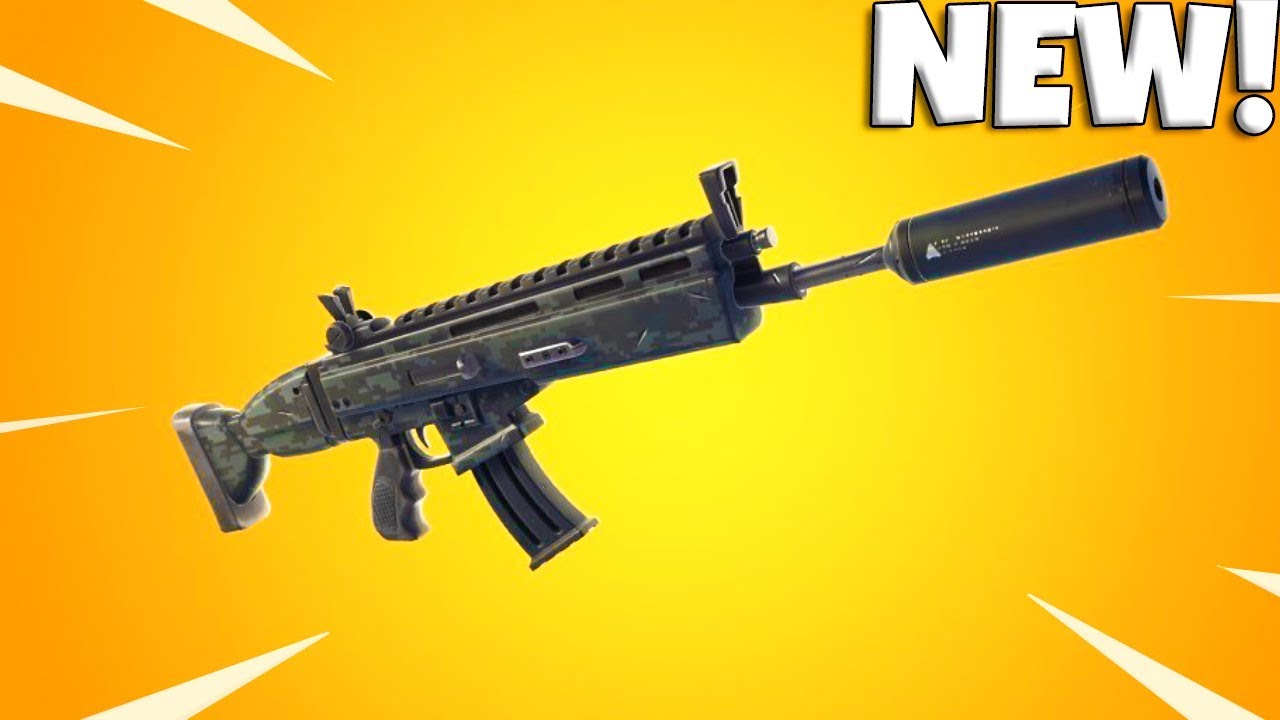 *NEW* SUPPRESSED AR WEAPON Sound Test! Fortnite Battle Royale