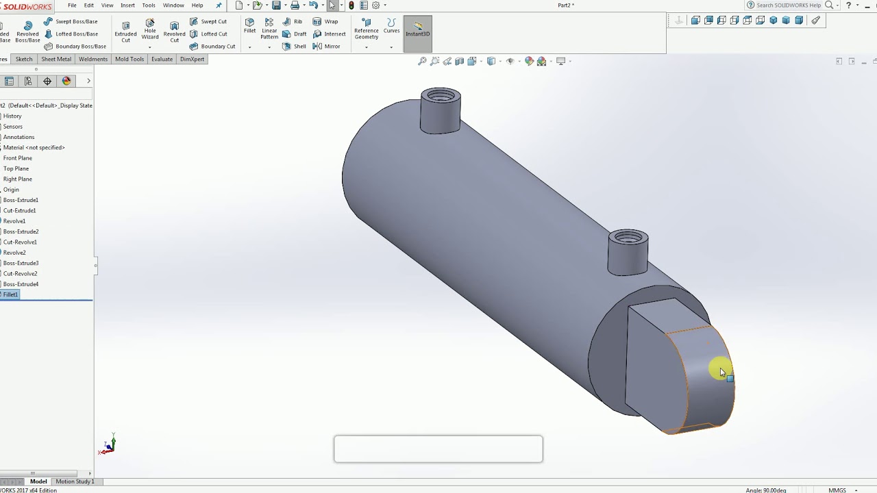 DOUBLE ACTING HYDRAULIC CYLINDER