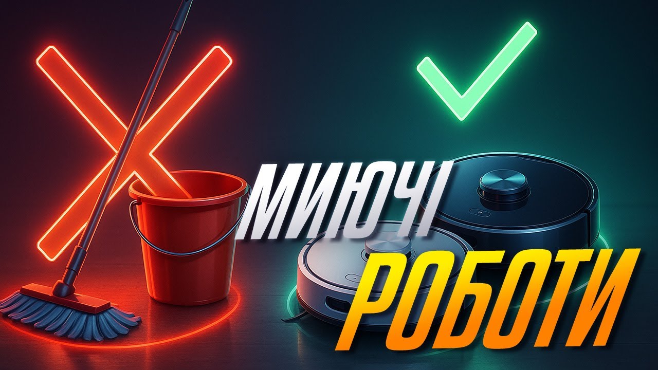 ТОП-5 Роботів-Пилососів 2025: Ваш Гід по Ідеальній Чистоті! 🏆✨Рейтинг! Як обрати робот-пилосос?