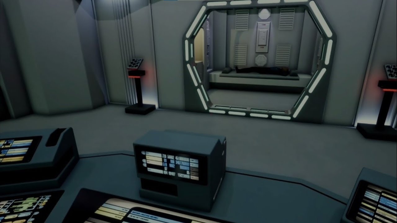 Star Trek TNG: The Brig | DARK SCREEN | 10 HOURS Background Ambience Noise | Sleep Study Relax ASMR