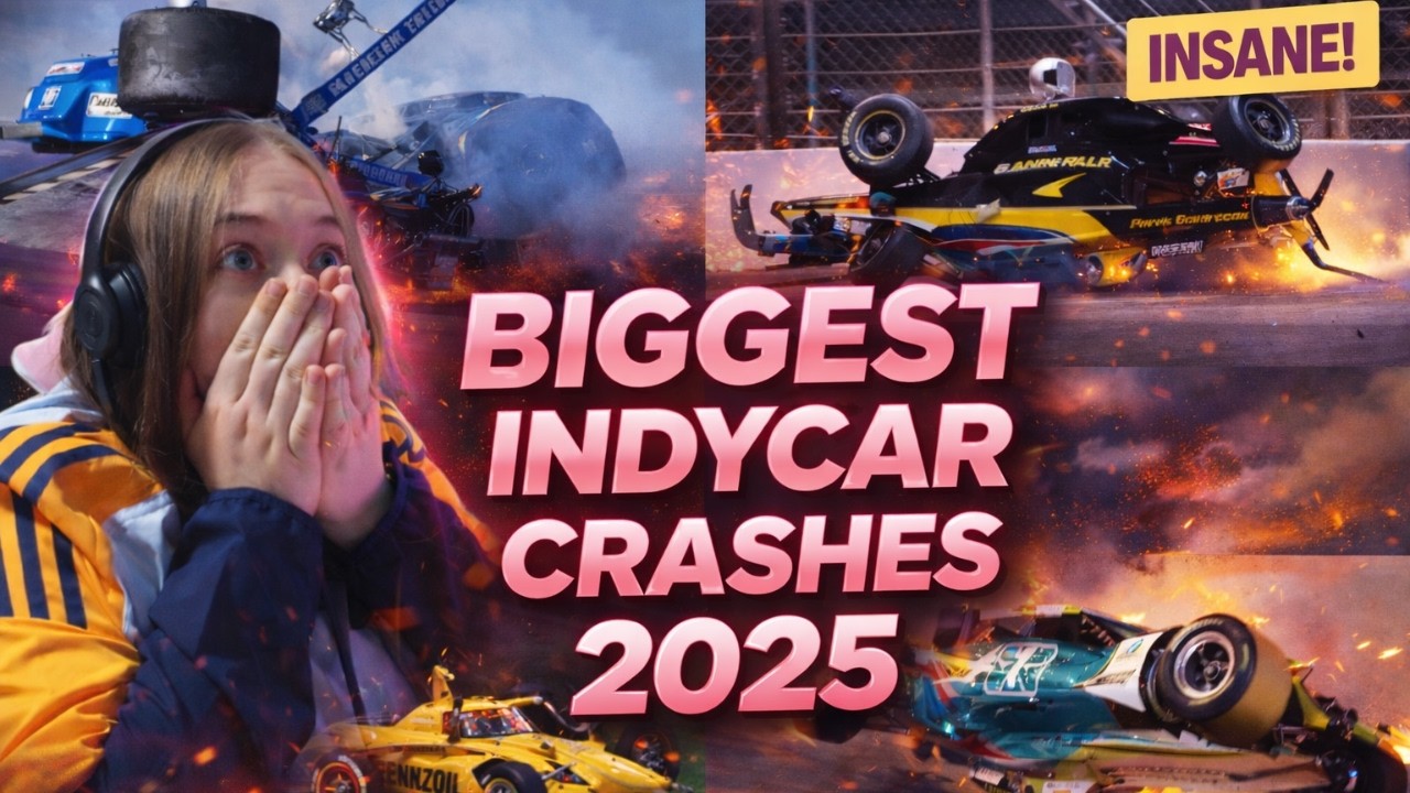 WORST Indycar Crashes of 2025 Reaction!