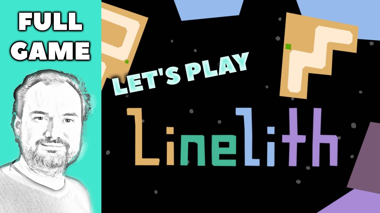 Let's Play Linelith | Full Game | Blind Puzzle Gameplay