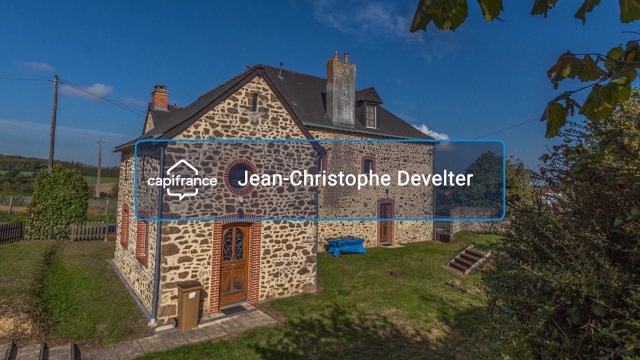 Ref-899 663 Saint Georges Buttavent. 159 000 euros. Maison 3 chambres de 170 m2 sur terrain 1360 m2