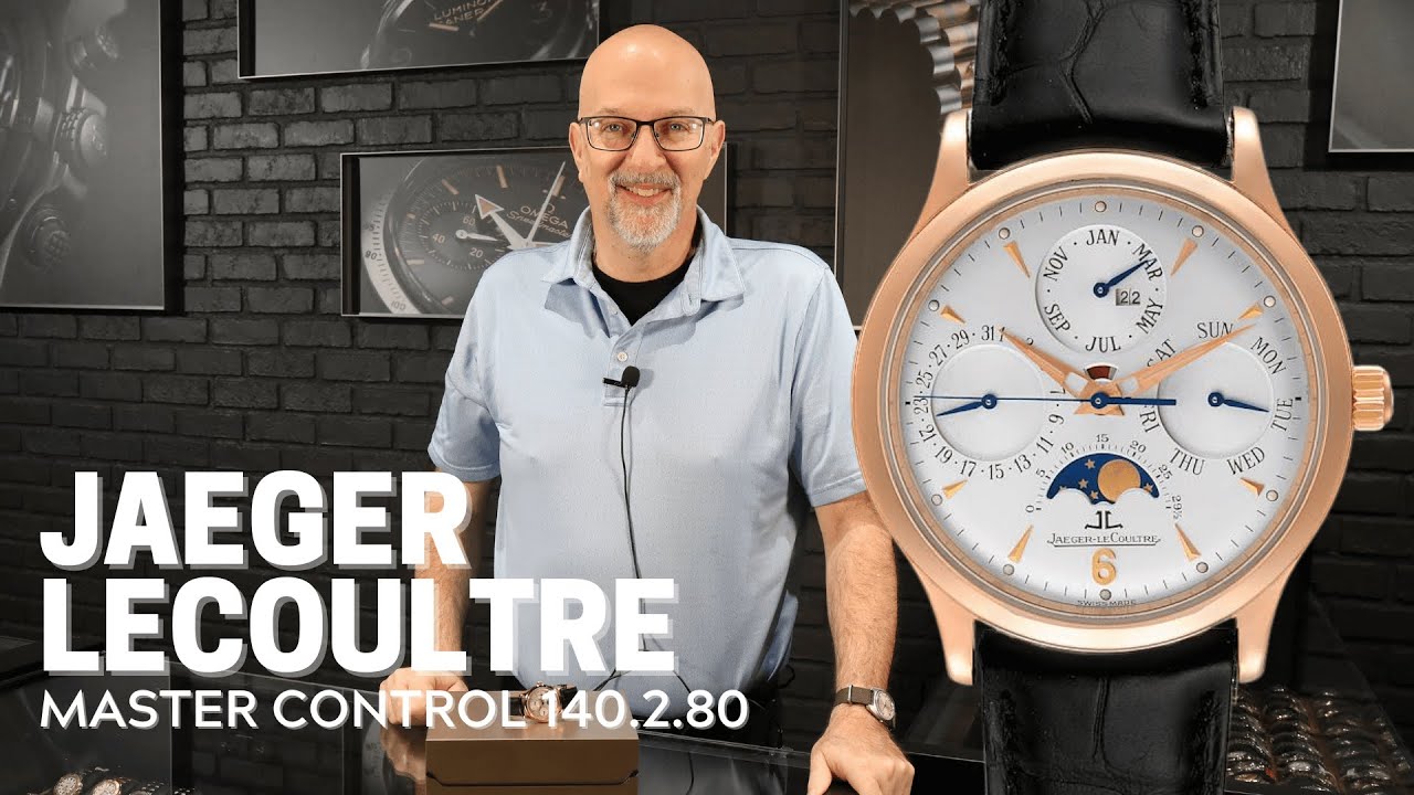 Jaeger Lecoultre Master Control Perpetual Calendar Rose Gold Watch 140.2.80 Review | SwissWatchExpo