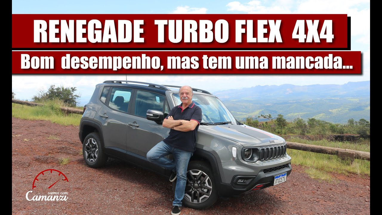 Jeep Renegade Trailhawk T270 4x4 no Teste do Camanzi