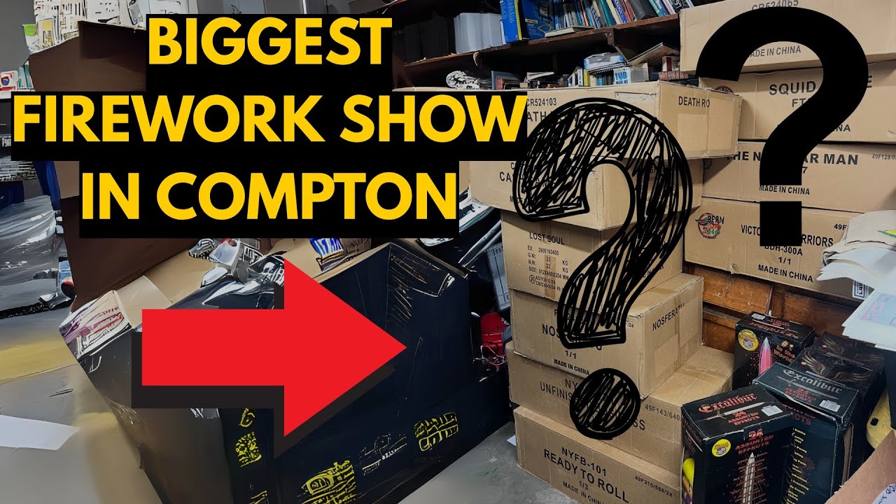 Biggest Firework Show in Compton 2025