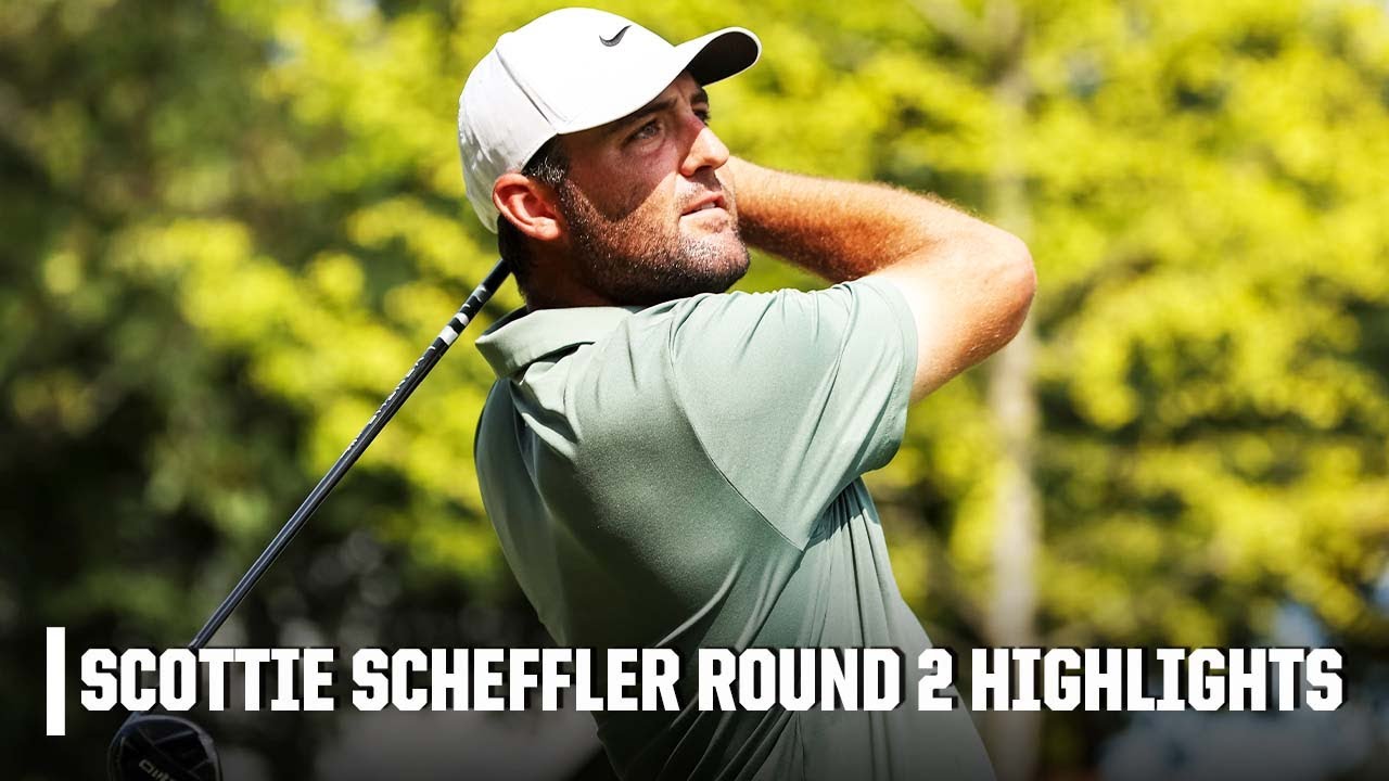 Scottie Scheffler HIGHLIGHTS 🎥 Round 2 of the BMW Championship | Golf on ESPN