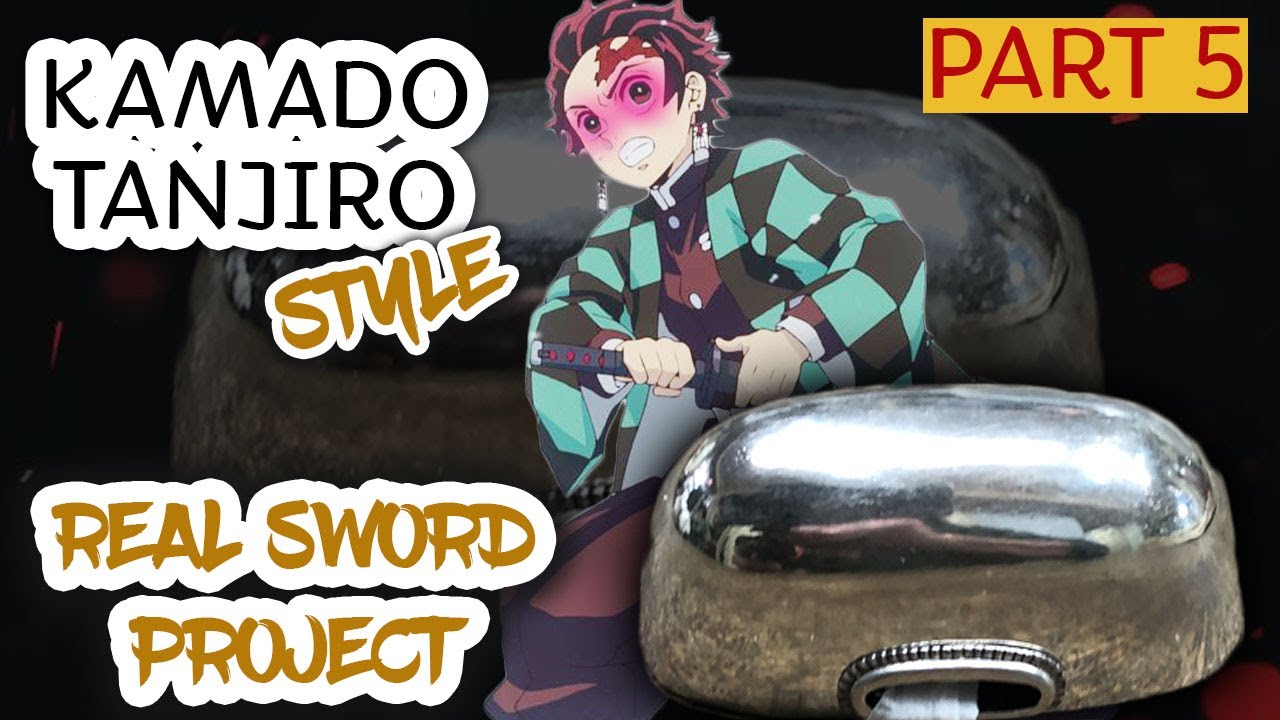 Kamado Tanjiro Style Real Sword Project: Part 5; Fittings
