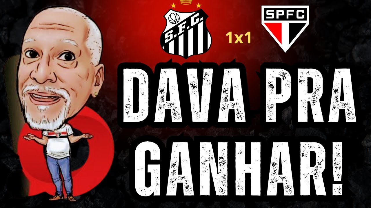 SANTOS 1X1 SÃO PAULO - ANÁLISE E NOTAS DO BAROLO - CAMPEONATO BRASILEIRO
