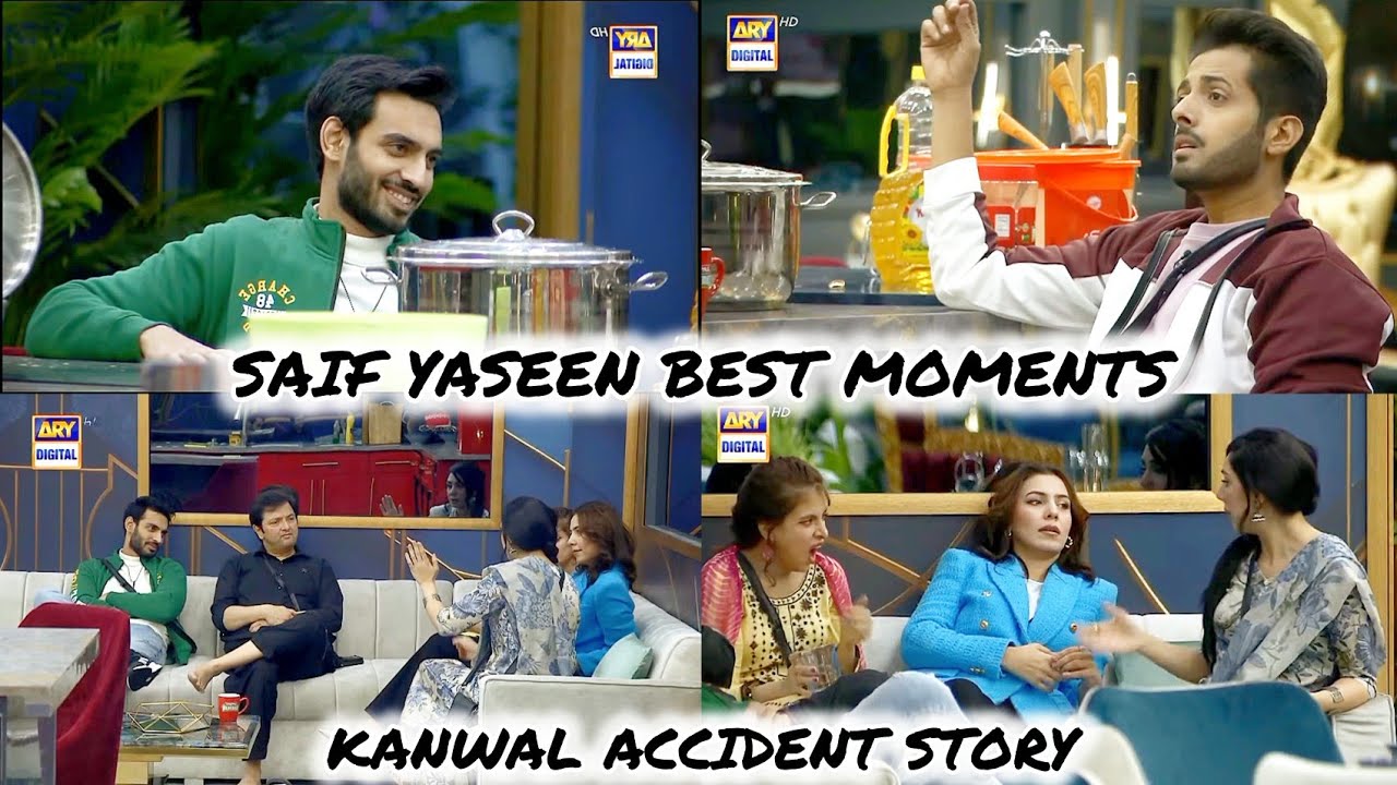KANWAL ACCIDENT STORY 😨| Saif & Yaseen Best DUO Moments😍| Tamasha season 4 | Episode 14 | Uncut Feed