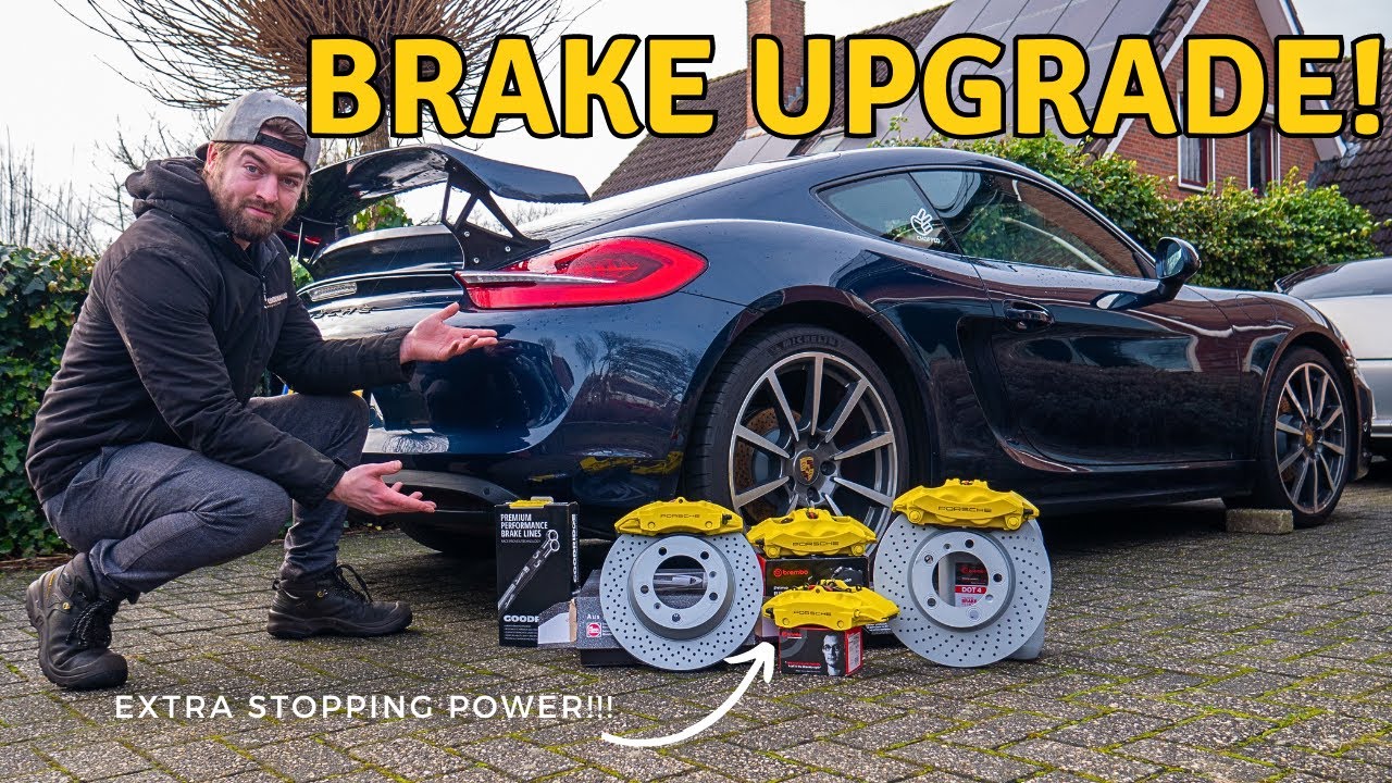 Улучшение тормозной системы Porsche Cayman 981