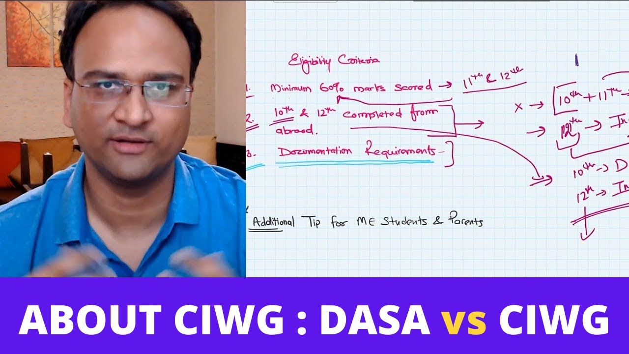 What is CIWG (NRI Quota), Advantages & Difference Between DASA & CIWG