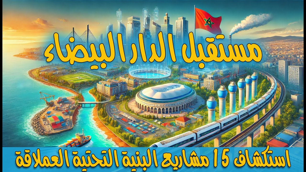 مستقبل الدار البيضاء استكشاف 15 مشاريع البنية التحتية العملاقة