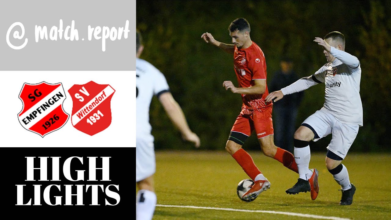 Highlights: SG Empfingen - SV Wittendorf | Match.Report