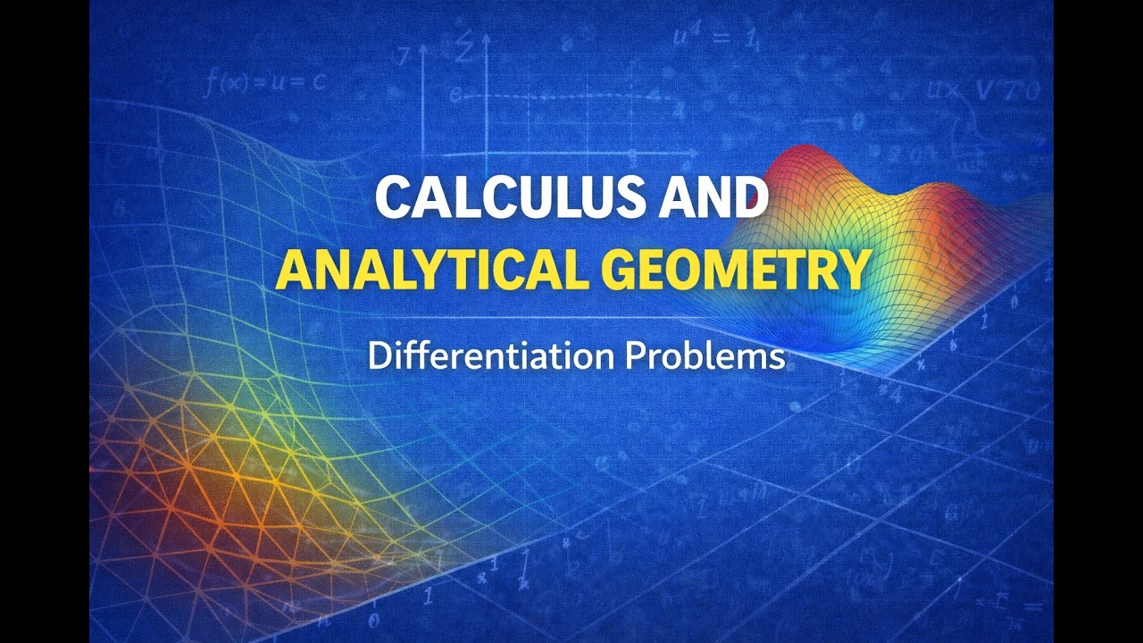 Differentiation Problems w.r.t. x | Calculus and Analytical Geometry (Hindi/Urdu)
