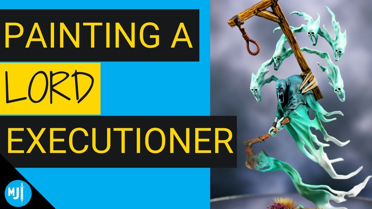 How To Paint A Nighthaunts Lord Executioner (Age Of Sigmar)