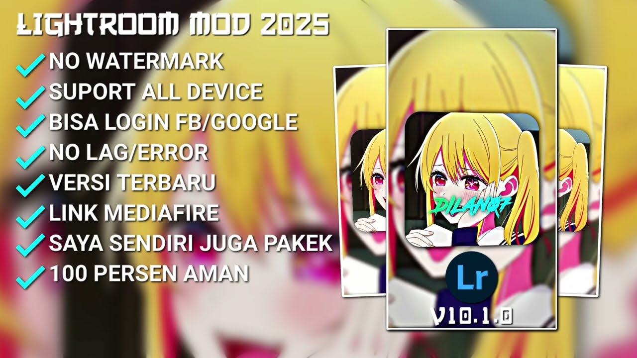 UPDATE !! Lightroom Mod Apk Pro Terbaru Versi 10.1.0 || Unlimited edit|| Terbaru 2025