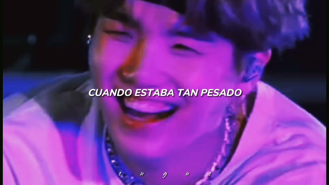 Definitivamente está canción representa todo lo que Yoongi significa en mi vida.