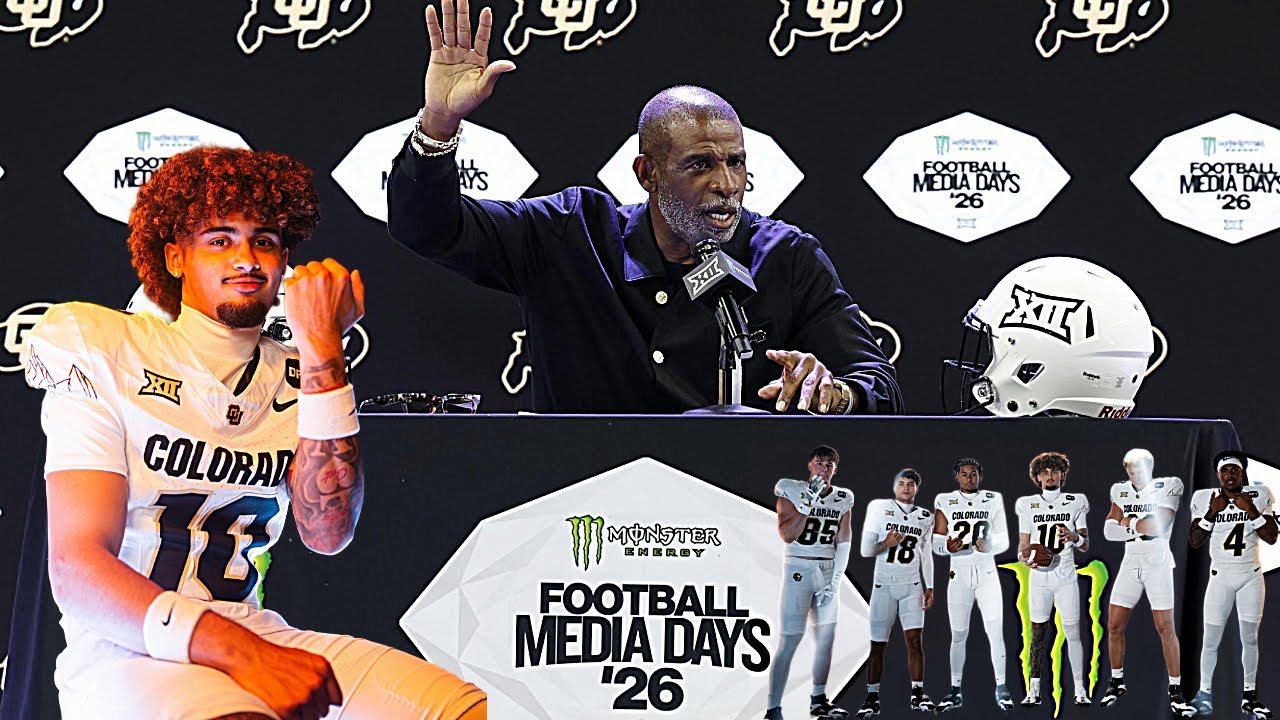 Coach Prime на BIG 12 MEDIA DAY 2026: &laquo;ЭТО ЛУЧШАЯ КОМАНДА И ТРЕНЕРЫ, ЧТО У МЕНЯ БЫЛИ&raquo;