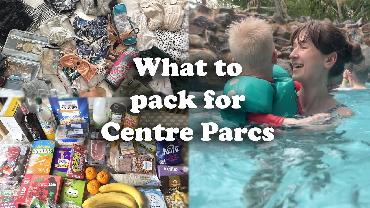WHAT TO PACK FOR CENTER PARCS TRIP WITH KIDS | FOOD, TOYS & CLOTHES
