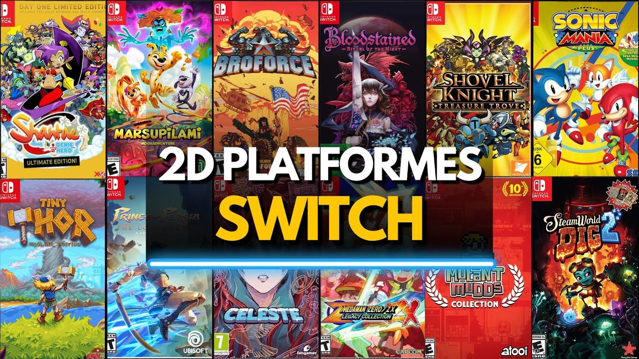 Топ-45 лучших 2D-платформеров на Nintendo Switch (2025)
