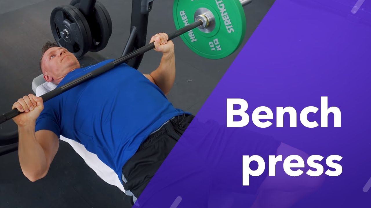 Bench press krok po kroku | správná technika a nejčastější chyby