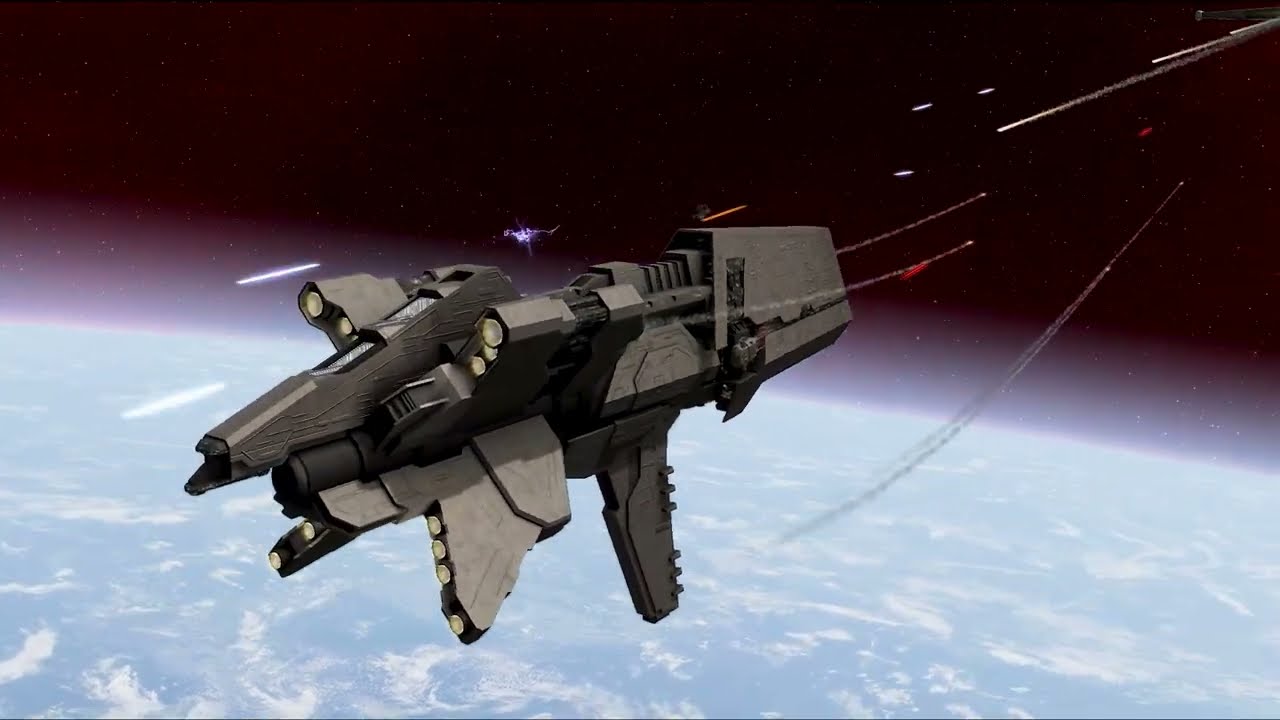 Kandosii Dreadnaught Vs Savage Destroyer - Star Wars: Empire At War Remake NPC Battle
