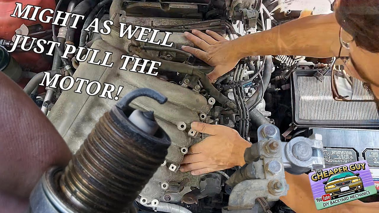 2008 Hyundai Tiburon SE 2.7l V6 Spark Plug and Coil Pack Removal 