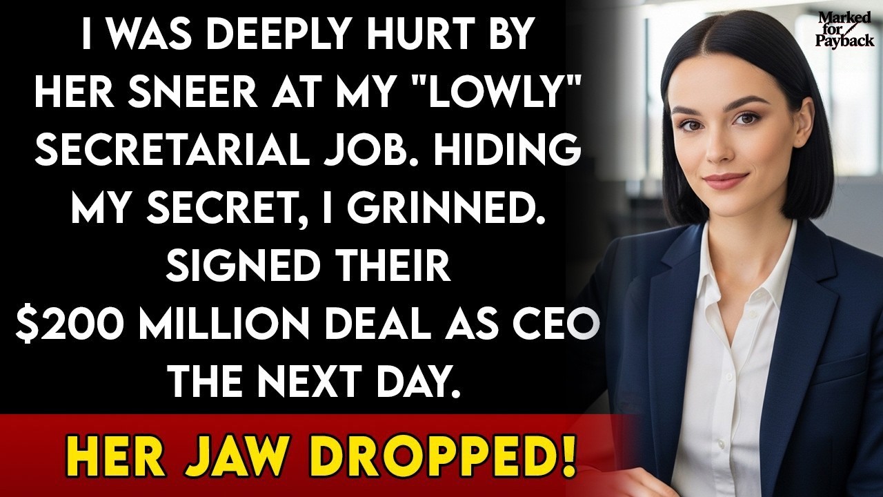 My Family Mocked My Secretary Job — The Next Day, I Signed A $200 Million Deal As CEO!