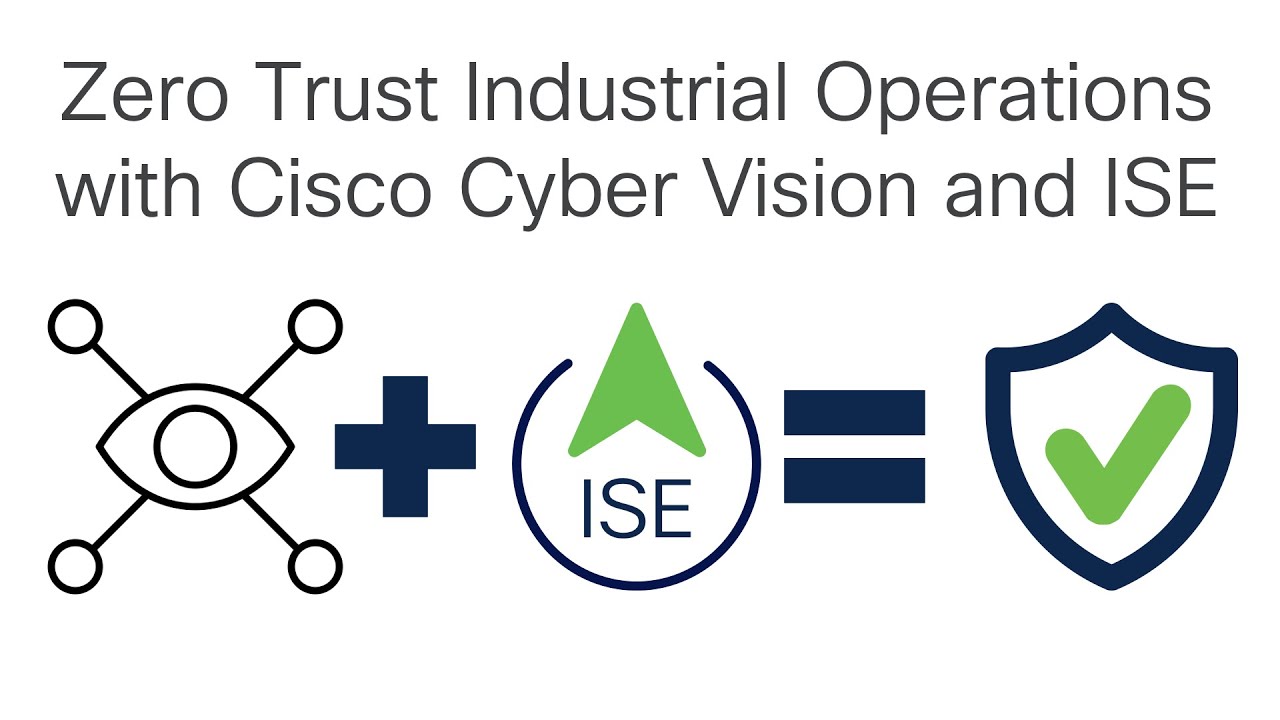 Zero Trust Industrial Operations with Cisco Cyber Vision and ISE