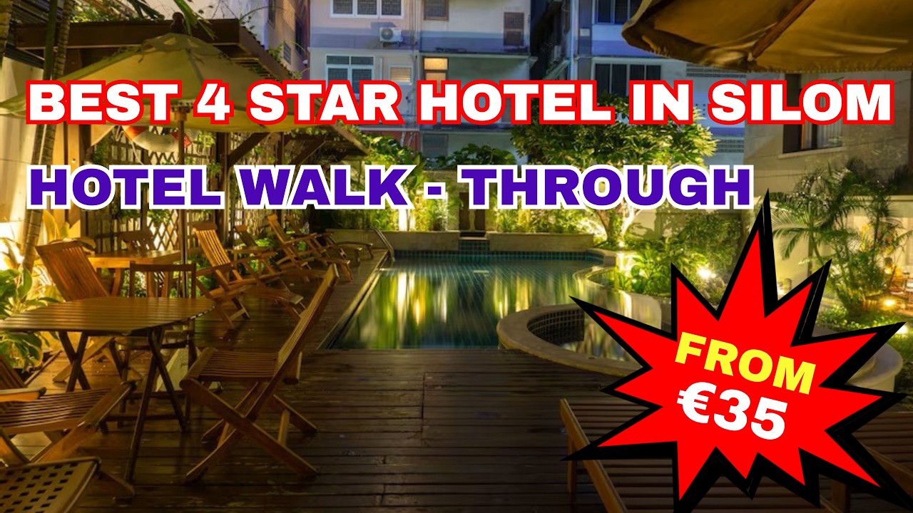 The BEST BUDGET Hotel in Silom, Bangkok - 4 Star Silom Serene
