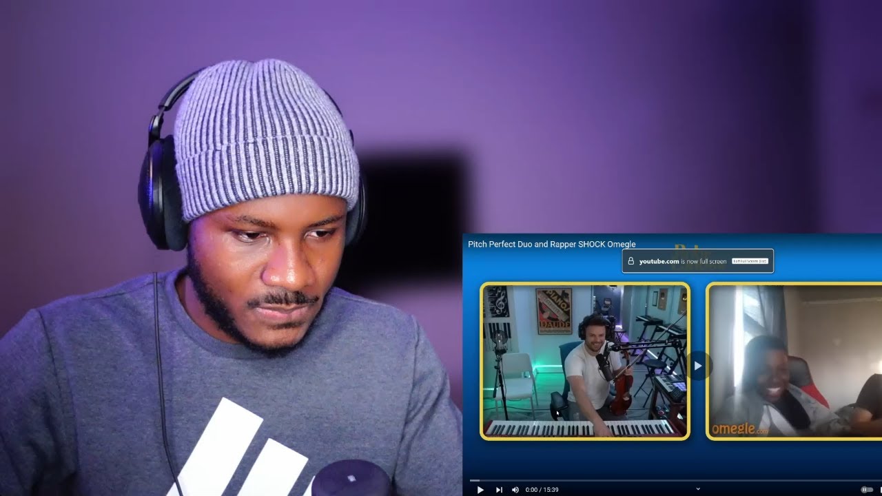 ANOTHER ONE | MUSICAL DUO AND RAPPER AMAZE OMEGLE REACTION
