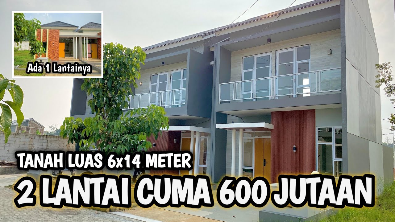 Murah Nihh!! Rumah Minimalis uk.6x14 Meter Cuma 600 Jutaan Dekat BSD Serpong, Cordelia Park