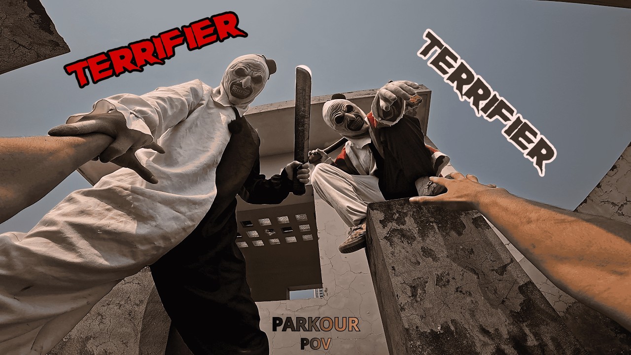 Parkour POV vs Terrifier || ESCAPING IN REAL LIFE | Ep : 20
