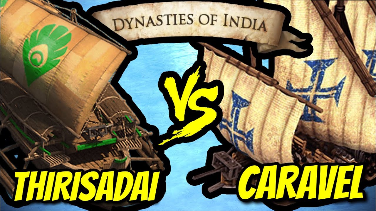 200 THIRISADAI vs 200 ELITE CARAVELS | AoE II: Definitive Edition