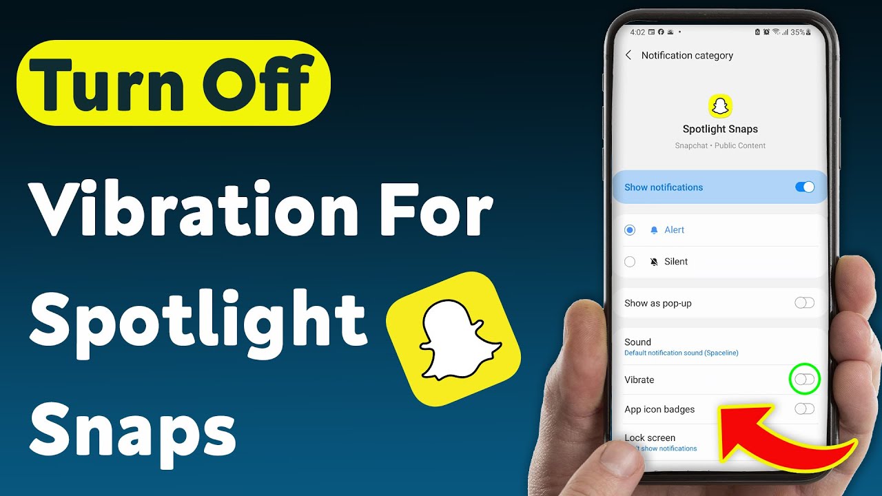 How To Turn Off Vibration For Spotlight Snaps On Snapchat (Updated)