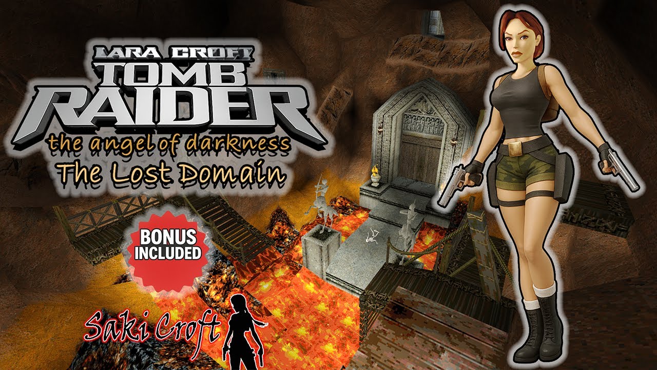 Tomb Raider 1 Custom Level – The Lost Domain [Full Walkthrough | 100% | BONUS]