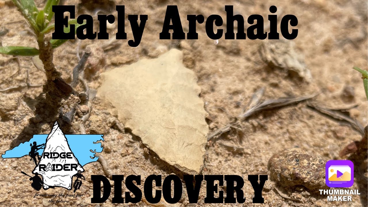 Early Archaic Discovery #41 Arrowhead Hunting Western North Carolina 12-1-23 #ridgeraider1