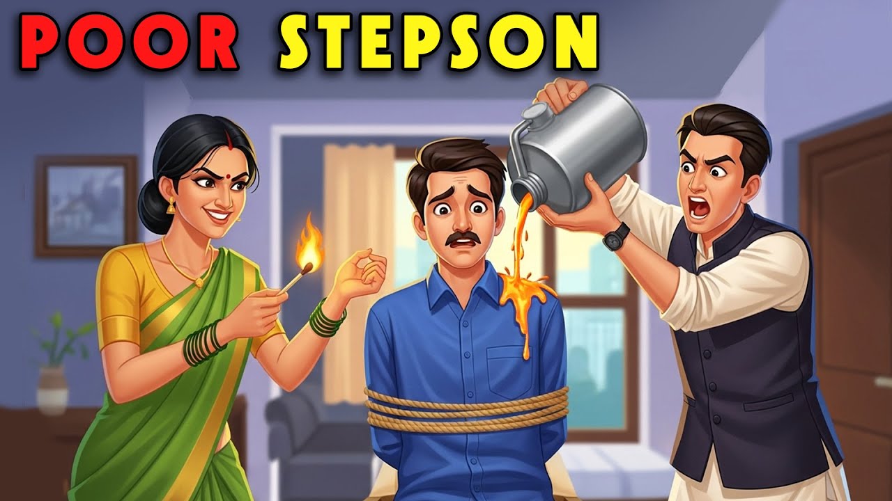 Poor Stepson | Greedy Brother | Hunger Of Poor | Learn English | English Stories | Moral Stories