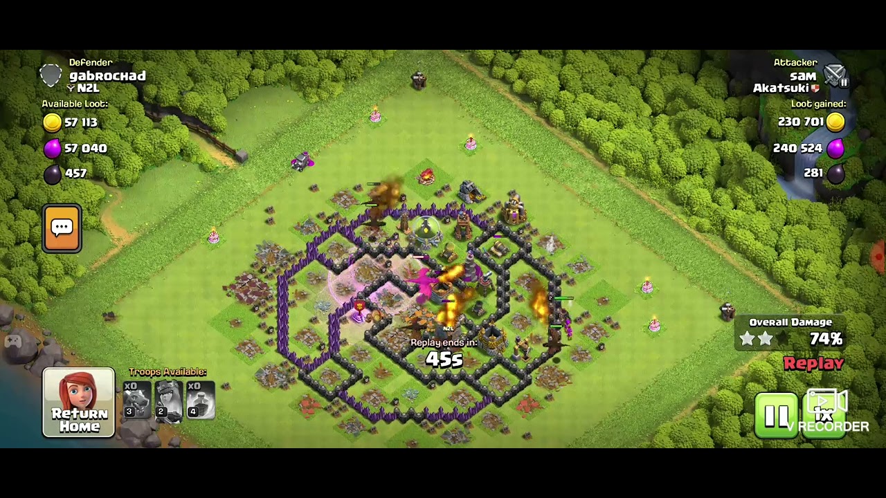 🔥🐉 TH8 vs TH8 Dragon Attack Strategy | Never Fail 3 Star + Huge Loot | Clash of Clans 🐉🔥