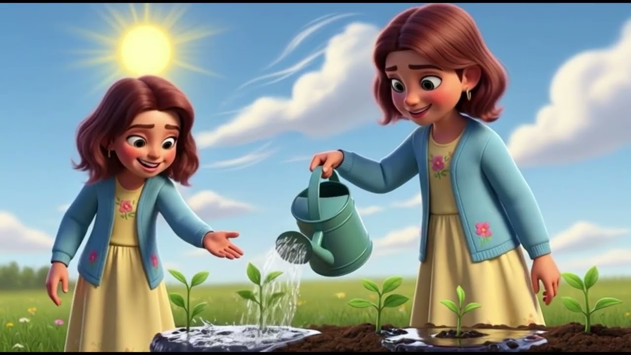 🌱 The Girl Who Planted the Sky  | Magical Bedtime Story for Kids
