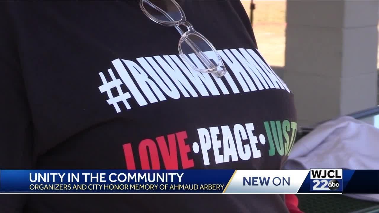In midst of federal trial, Liberty Co. community takes part in remembrance walk for Ahmaud Arbery