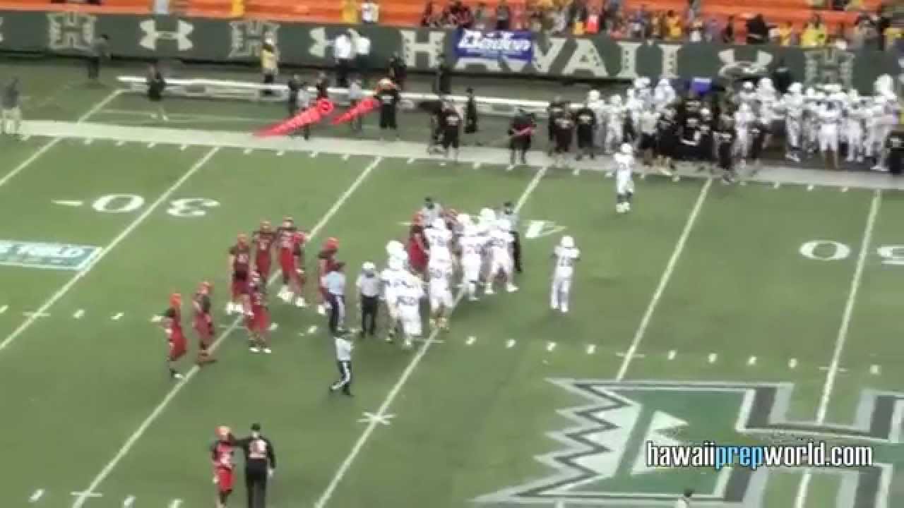#3 Kahuku vs. #2 Mililani (OIA final) 10/31/14