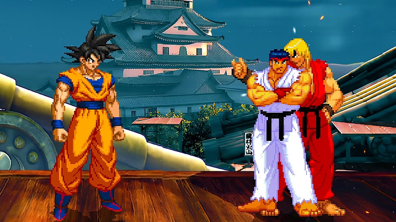 Goku Vs. Shin Ryu and Shin Ken - Enigmatic Duo