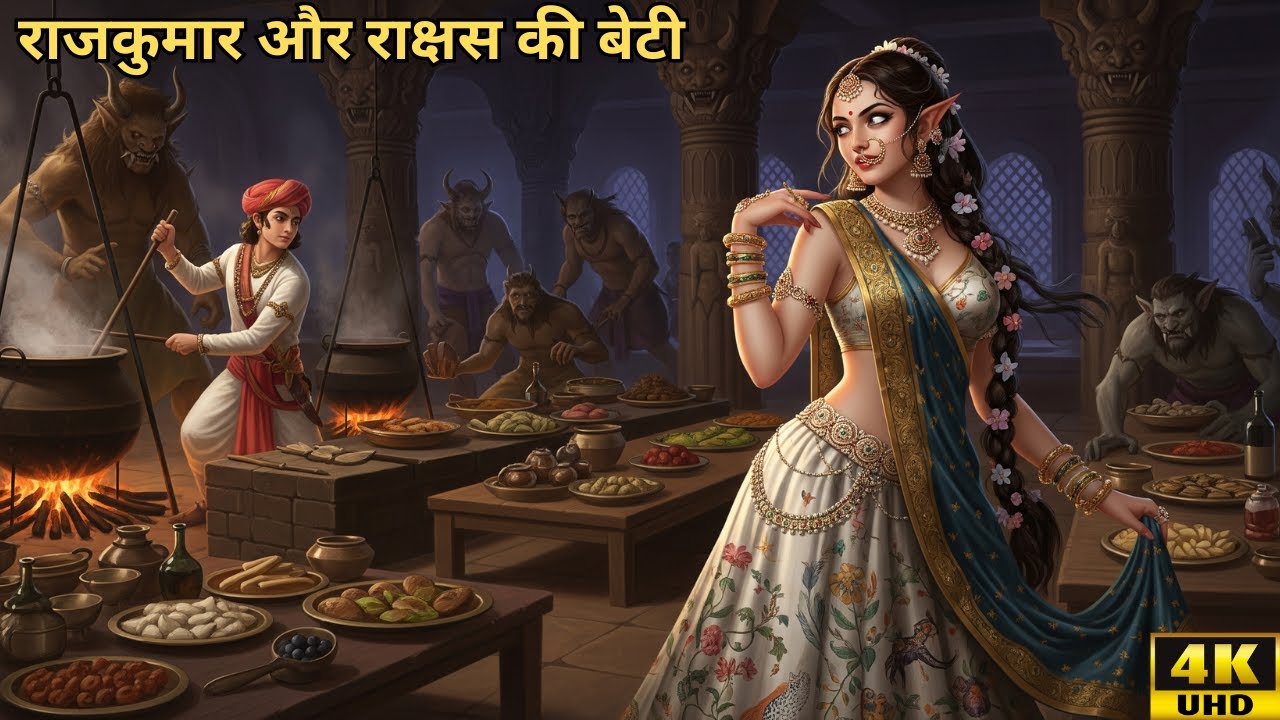 राजकुमार और राक्षस की बेटी | बेलवती कन्या की जादुई प्रेम कहानी #hindistory #MagicalLoveStory